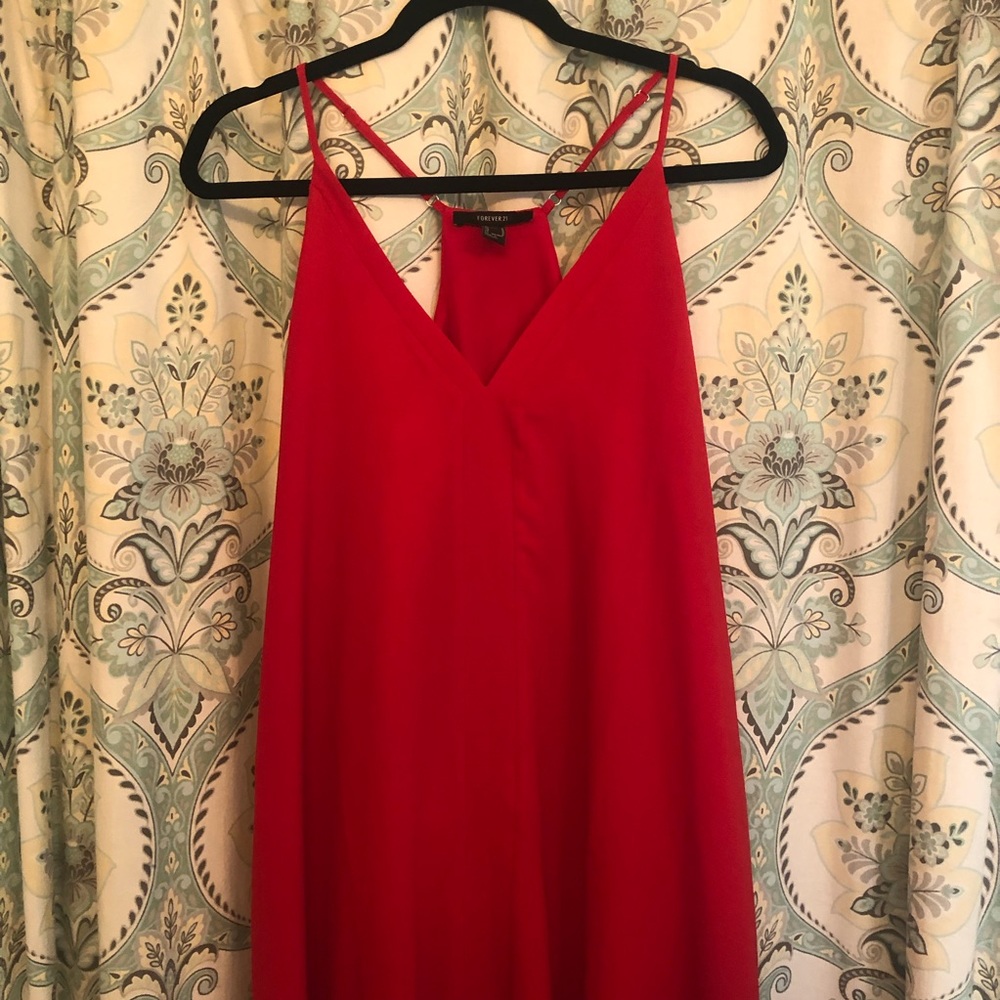 Red dress from Forever 21